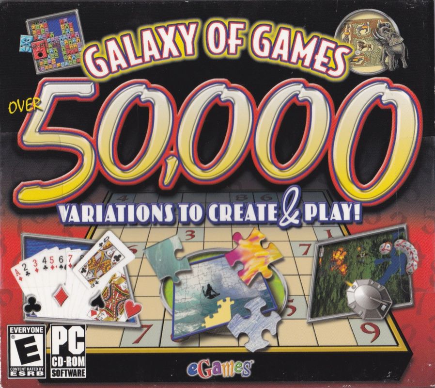 Galaxy Of Games 1001 PC CD Rom