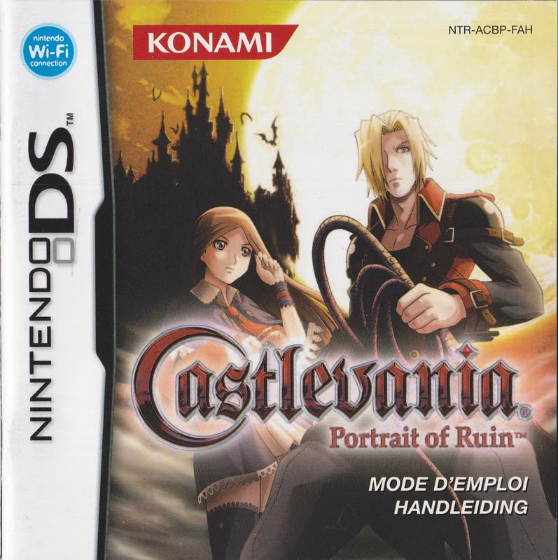 Castlevania: Portrait of Ruin cover or packaging material - MobyGames