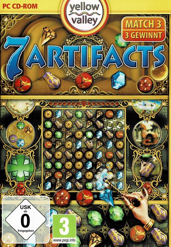 Front Cover for 7 Artifacts (Windows) (Yellow Valley release)