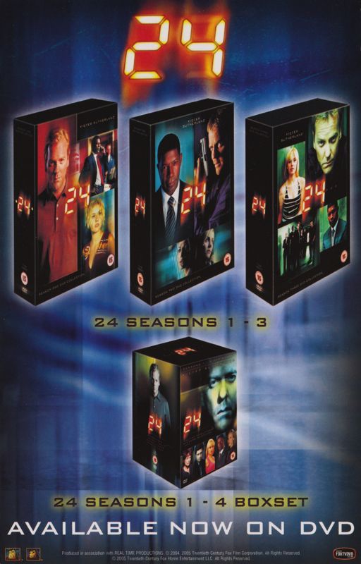 Advertisement for 24: The Game (PlayStation 2): Ad 2 - Front