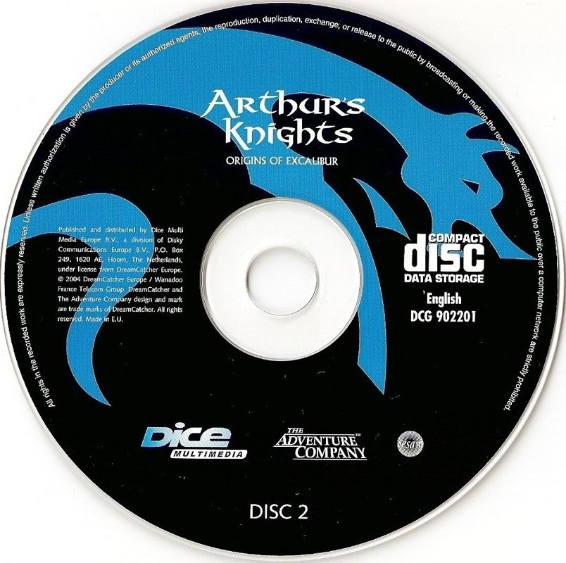 Media for Arthur's Knights: Tales of Chivalry (Windows): Disc 2