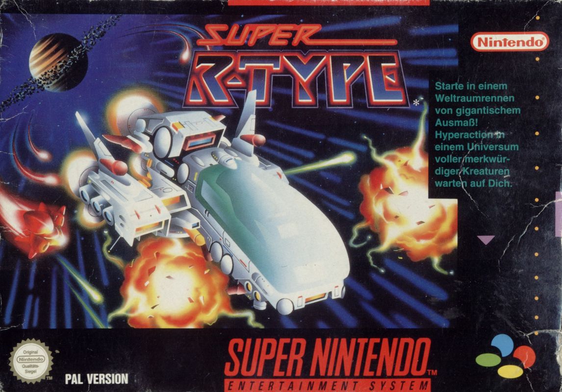 Super R-Type cover or packaging material - MobyGames