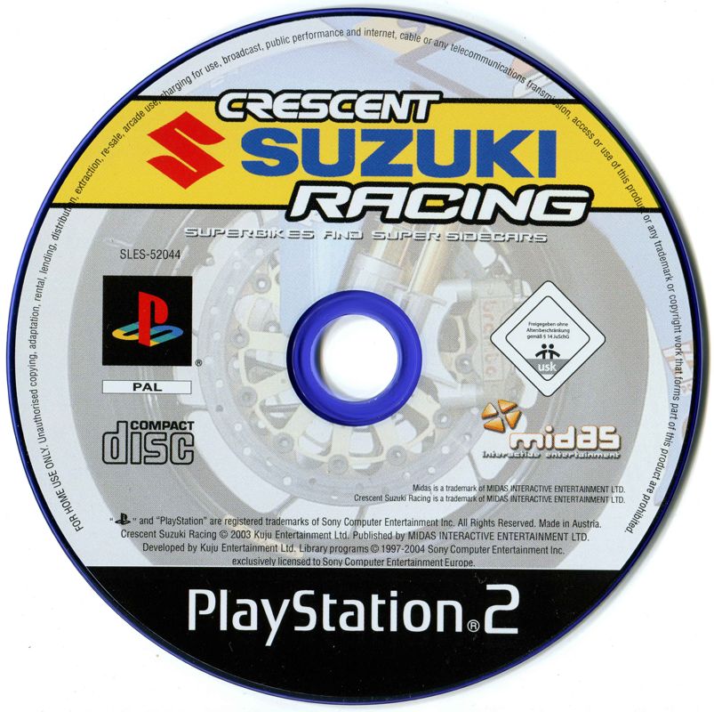 Media for Crescent Suzuki Racing (PlayStation 2)