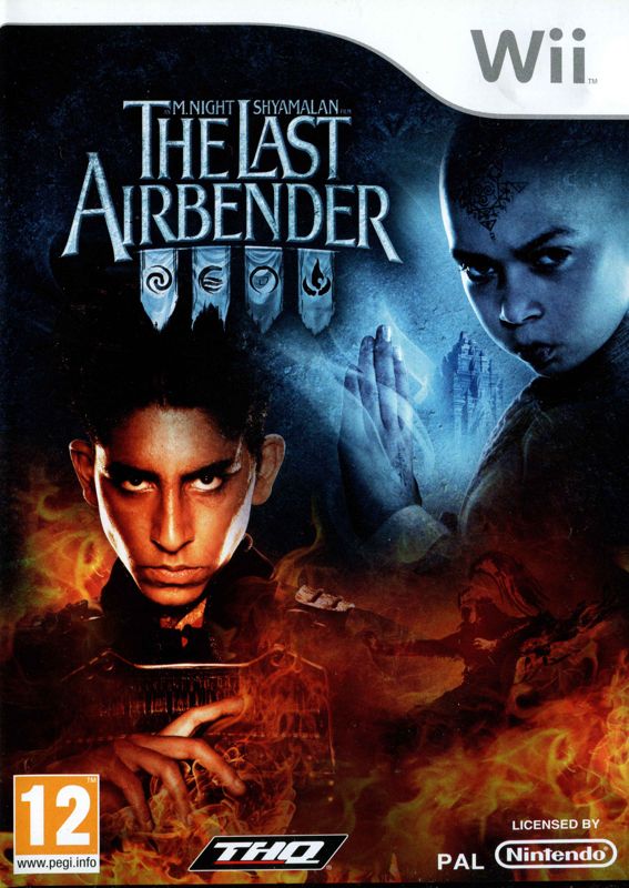 Front Cover for The Last Airbender (Wii)
