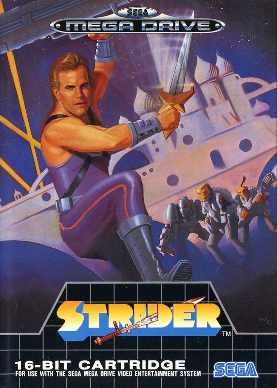 Front Cover for Strider (Genesis)