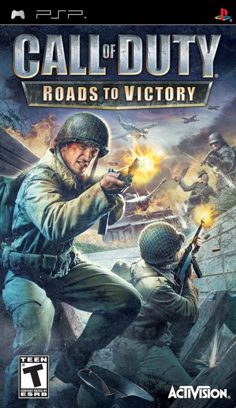 Front Cover for Call of Duty: Roads to Victory (PSP)
