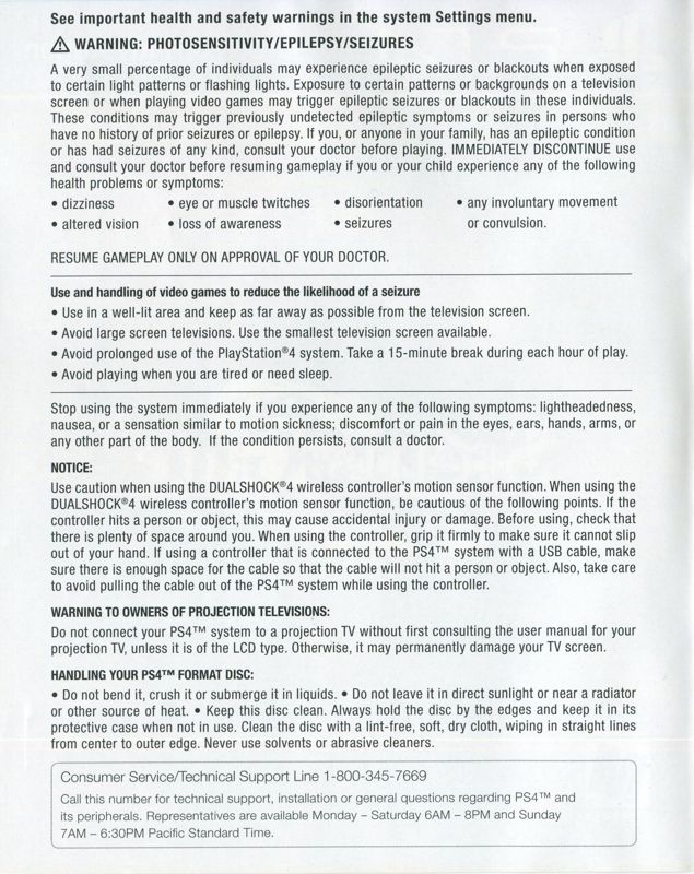 Inside Cover for Steins;Gate 0 (PlayStation 4): Left Inlay