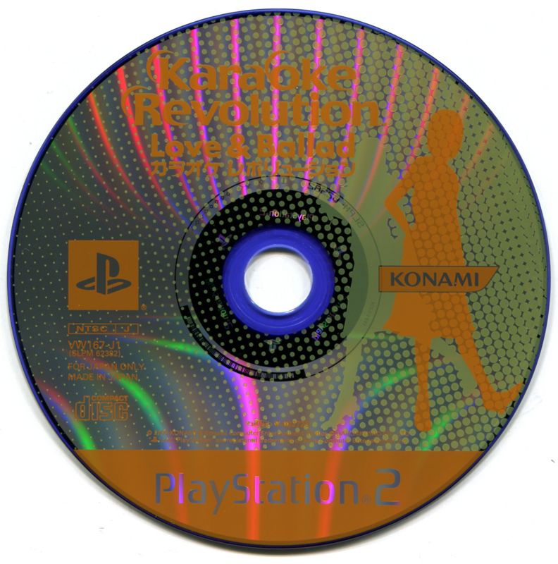 Media for Karaoke Revolution: Love & Ballad (PlayStation 2)