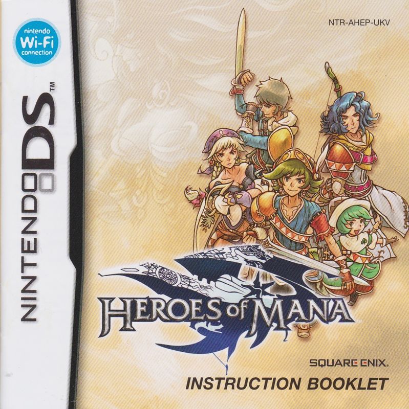 Heroes of Mana cover or packaging material - MobyGames