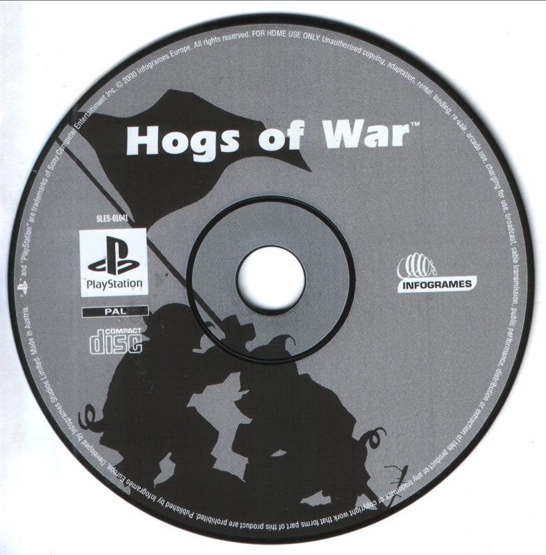 Media for Hogs of War (PlayStation)