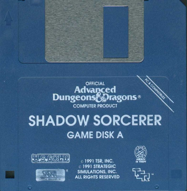 Media for Shadow Sorcerer (DOS)