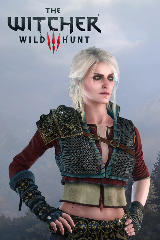 Front Cover for The Witcher 3: Wild Hunt - Alternative Look for Ciri (Xbox One) (download release): 2nd version