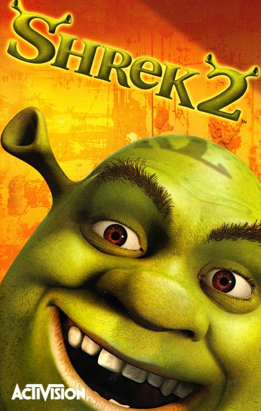 Manual for Shrek 2 (PlayStation 2): Front