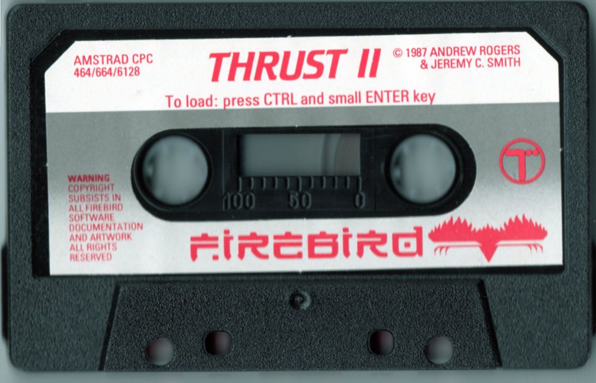 Media for Thrust II (Amstrad CPC)