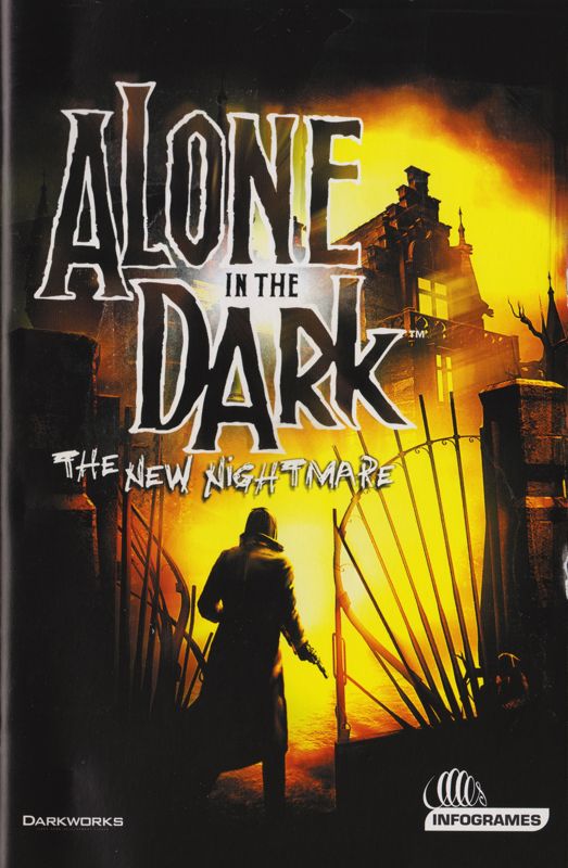 Manual for Alone in the Dark: The New Nightmare (Windows): Front