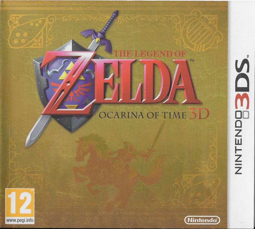 Front Cover for The Legend of Zelda: Ocarina of Time 3D (Nintendo 3DS) (Pre-Order Edition)
