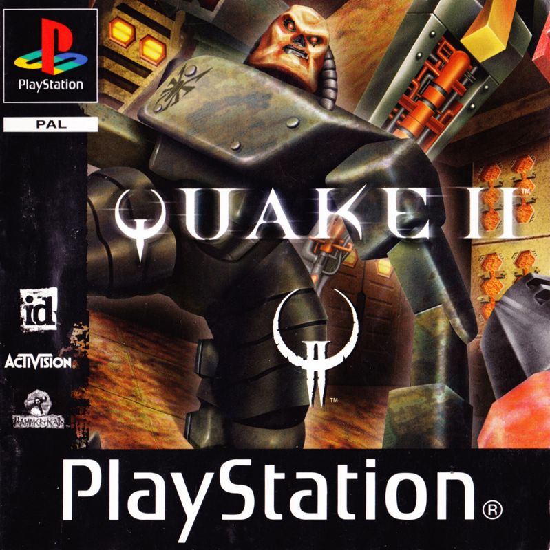 Manual for Quake II (PlayStation): Front