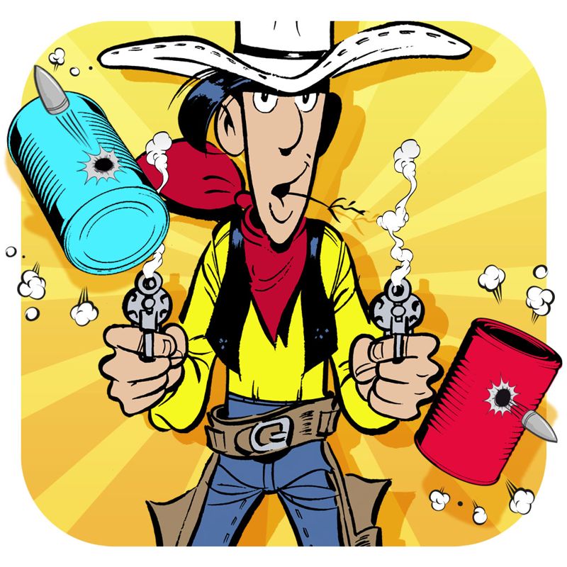 Front Cover for Lucky Luke: Shoot & Hit (iPad and iPhone)