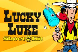 Front Cover for Lucky Luke: Shoot & Hit (Windows) (Shockwave.com release)