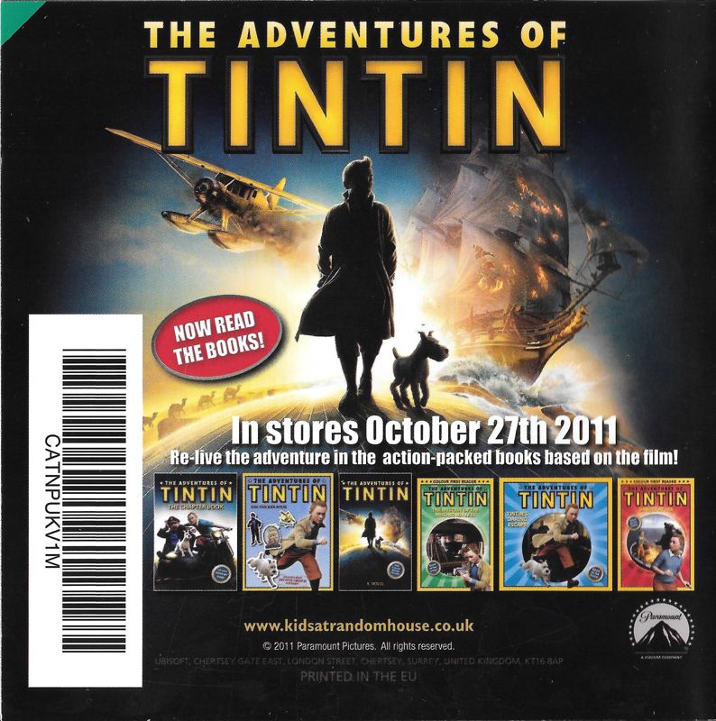 The Adventures Of Tintin - Nintendo 3ds