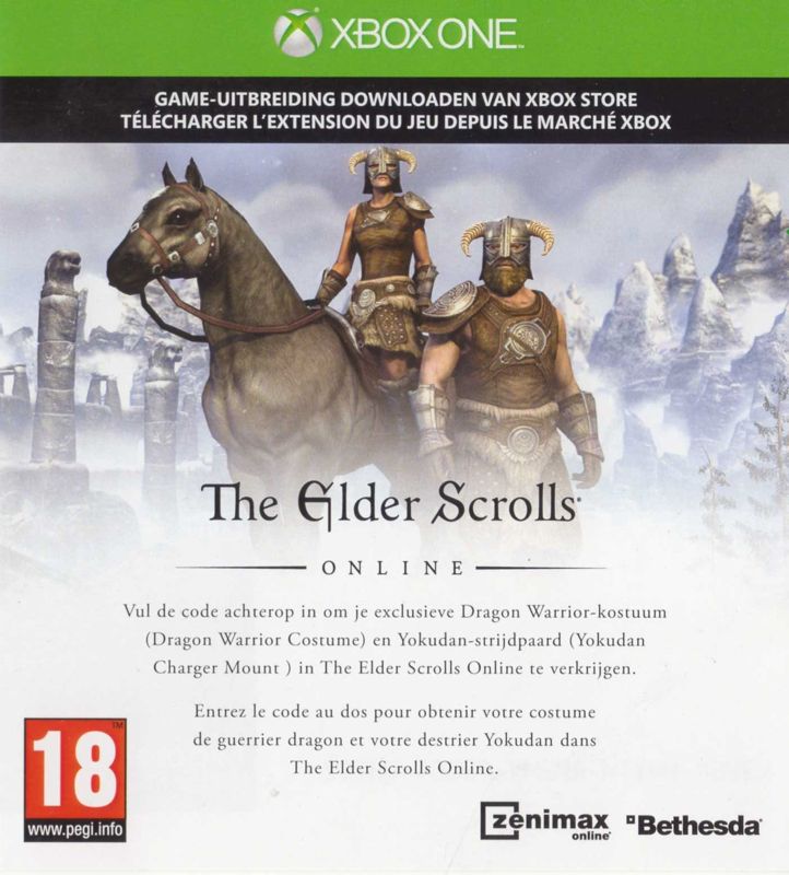 Other for The Elder Scrolls V: Skyrim - Special Edition (Xbox One): The Elder Scrolls Online code - front