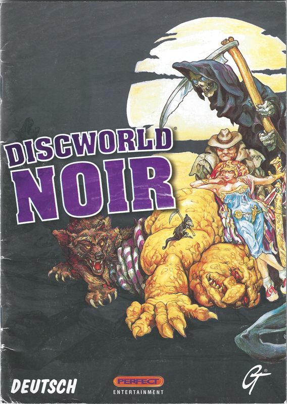 Manual for Discworld Noir (Windows): Front