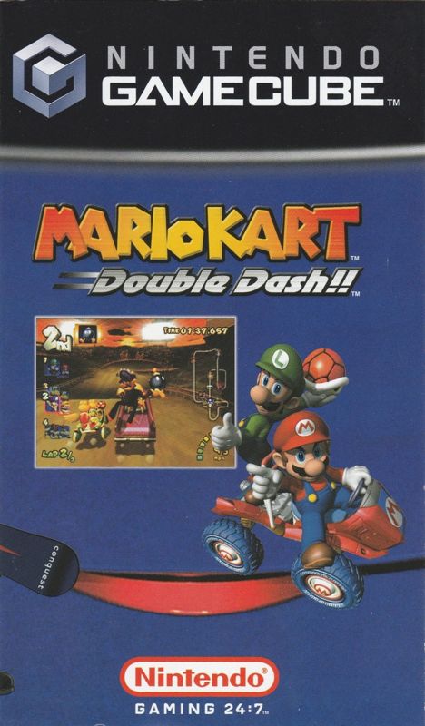 Advertisement for Mario Party 5 (GameCube): Mario Kart: Double Dash!!