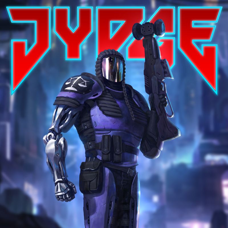 Front Cover for Jydge (PlayStation 4 and PlayStation 5) (download release)
