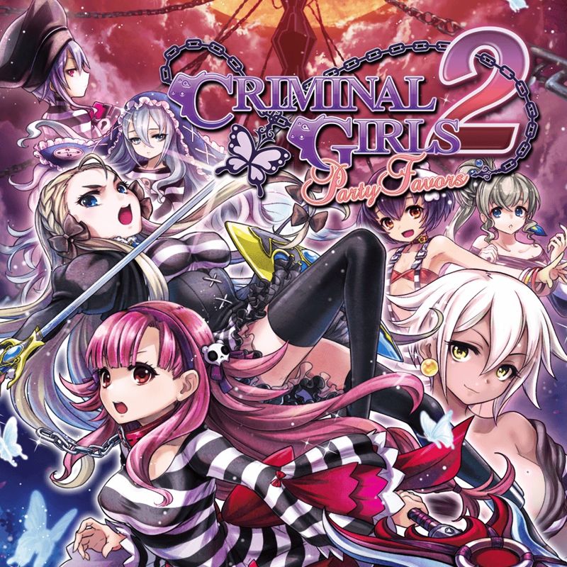 Front Cover for Criminal Girls 2: Party Favors (PS Vita) (download release)
