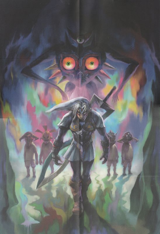 Extras for The Legend of Zelda: Majora's Mask 3D (Special Edition) (Nintendo 3DS): Poster - Side 1