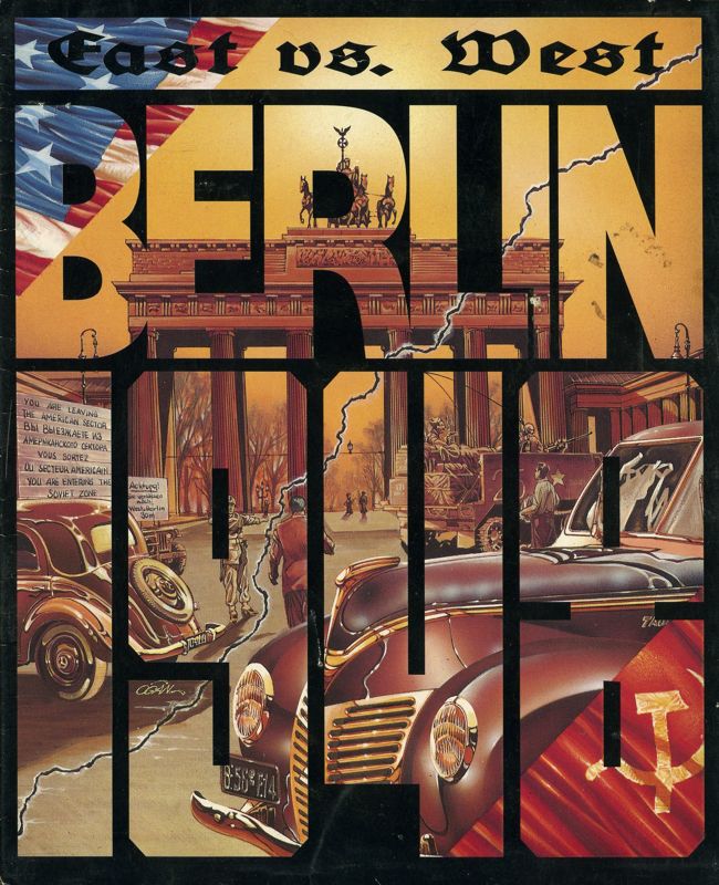 Front Cover for Berlin 1948 (Amiga)