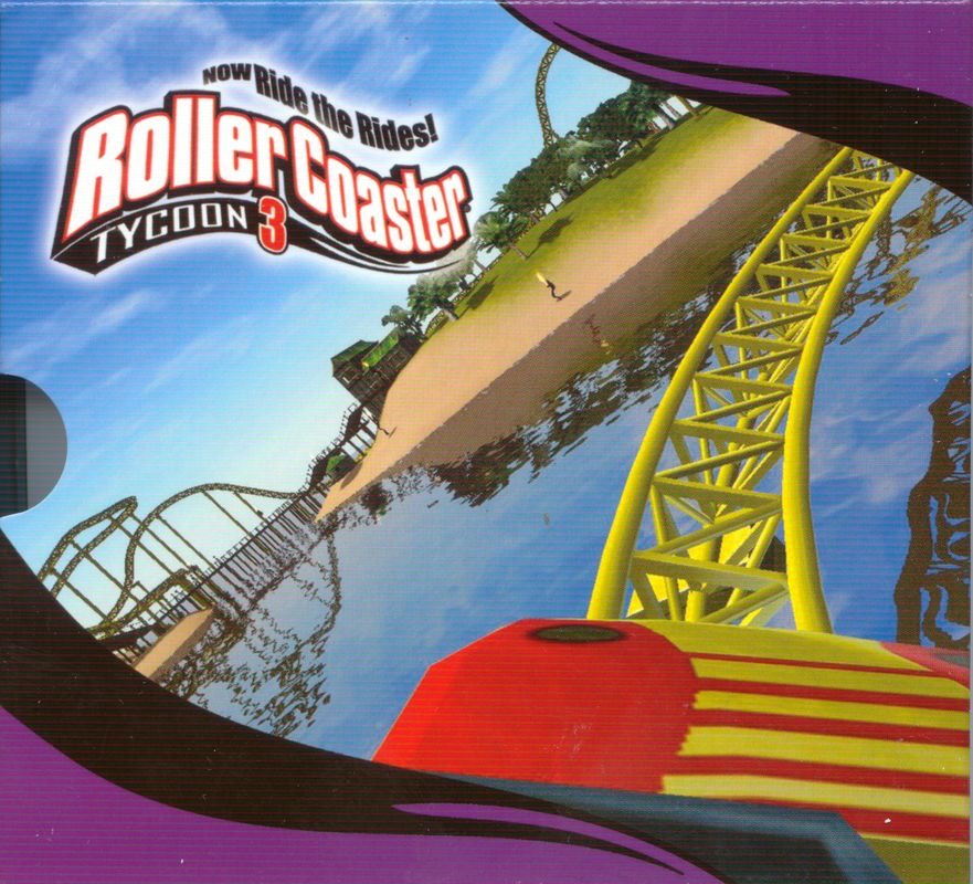 Other for RollerCoaster Tycoon 3 (Windows): CD Folder - Inside Left