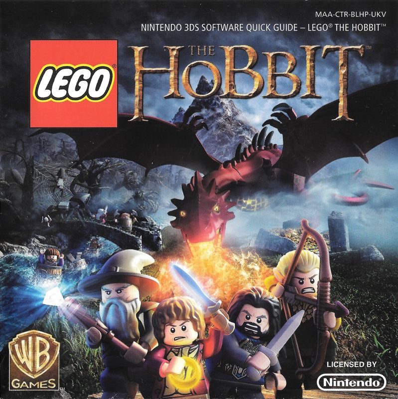 Manual for LEGO The Hobbit (Nintendo 3DS): Front