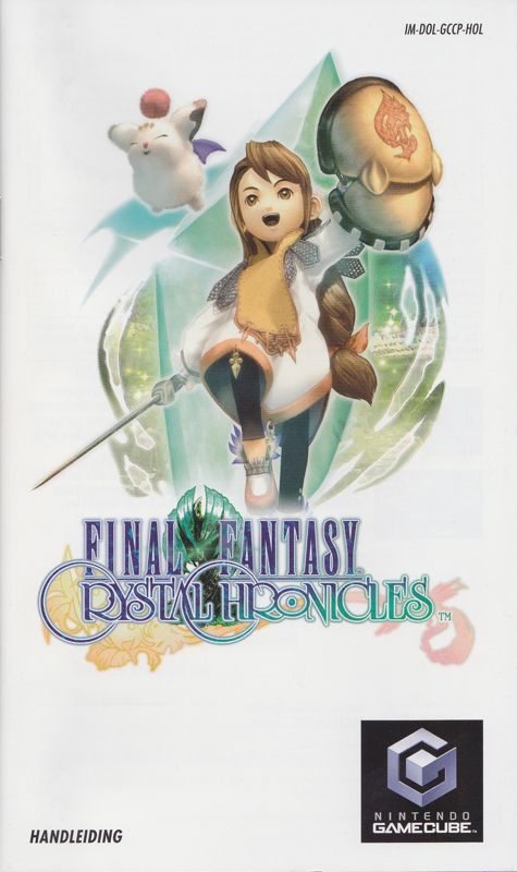 Manual for Final Fantasy: Crystal Chronicles (GameCube): Front