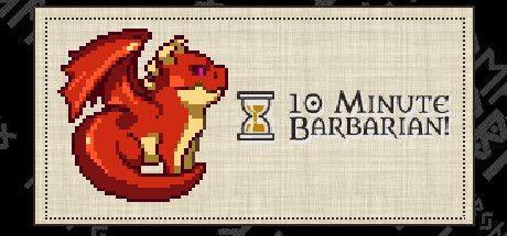Front Cover for 10 Minute Barbarian (Macintosh and Windows) (Steam release)