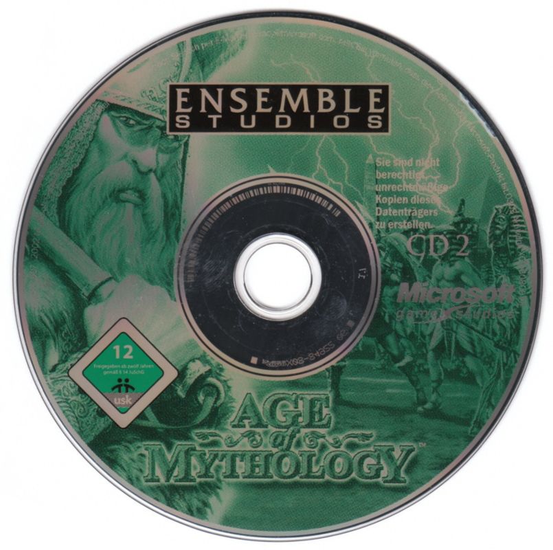 Media for Age of Mythology (Windows) (Re-release): Disc 2