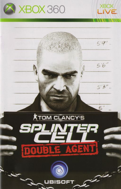 Manual for Tom Clancy's Splinter Cell: Double Agent (Xbox 360): Front