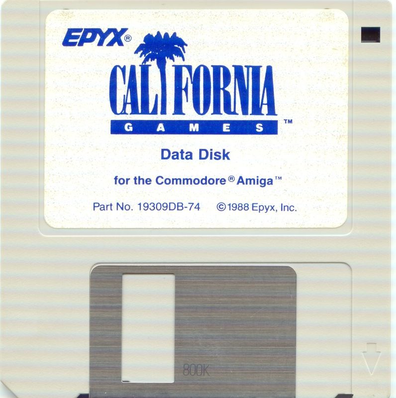 Media for California Games (Amiga)