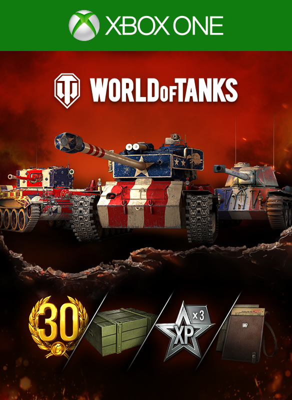Front Cover for World of Tanks: Independence Mega Bundle (Xbox One) (download release): 1st version