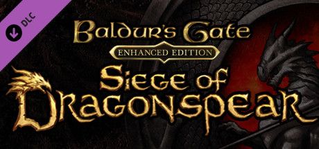 Front Cover for Baldur's Gate: Enhanced Edition - Siege of Dragonspear (Linux and Macintosh and Windows) (Steam release)