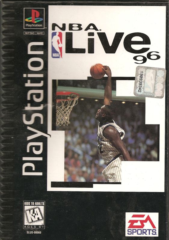 Front Cover for NBA Live 96 (PlayStation)