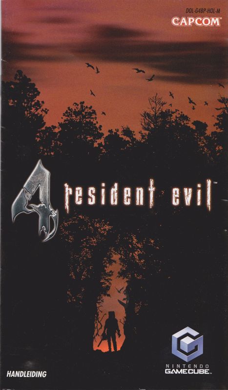 Manual for Resident Evil 4 (GameCube): Front