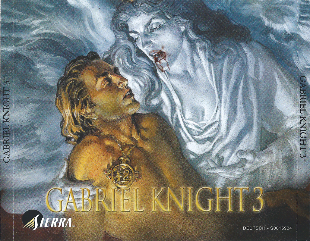 Other for Gabriel Knight 3: Blood of the Sacred, Blood of the Damned (Windows): Jewel Case - Front - Full
