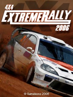 Front Cover for 4x4 Extreme Rally 2006 (J2ME)