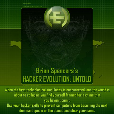 Front Cover for Hacker Evolution: Untold (Linux and Macintosh and Windows) (Desura release)