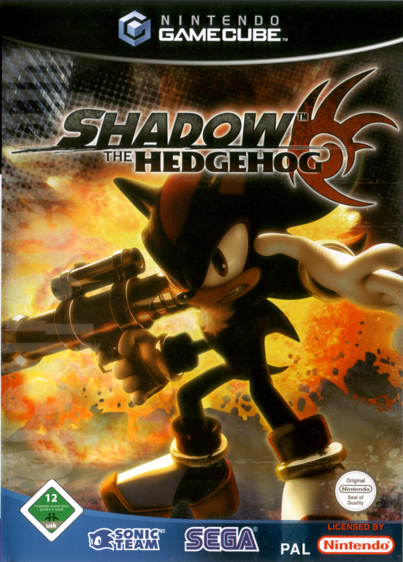 Front Cover for Shadow the Hedgehog (GameCube)