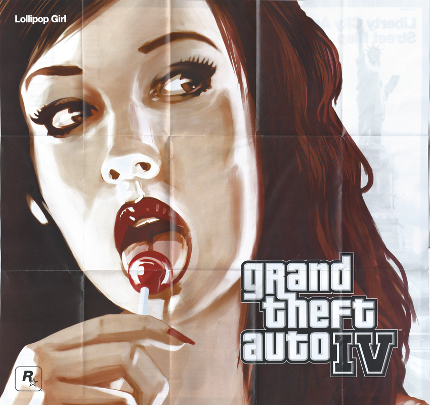 Extras for Grand Theft Auto IV (Windows): Poster (Back of Map)