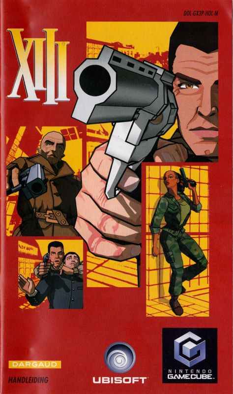 Manual for XIII (GameCube): Front