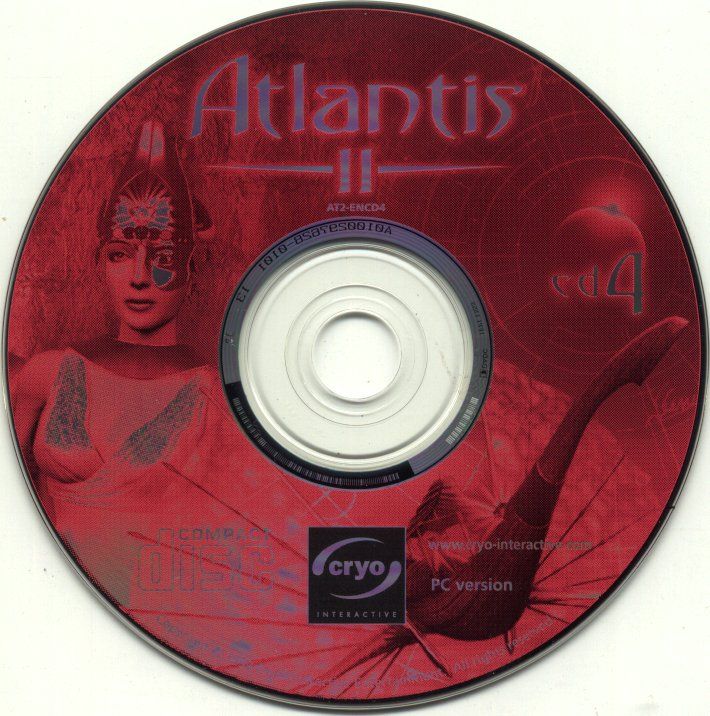 Media for Beyond Atlantis (Windows): Disc 4/4