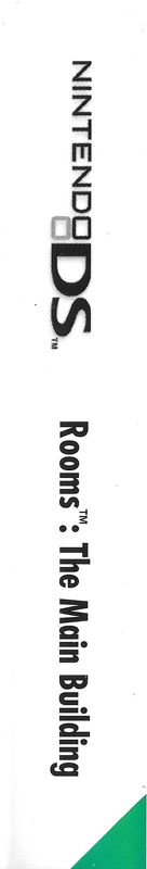 Spine/Sides for Rooms: The Main Building (Nintendo DS)